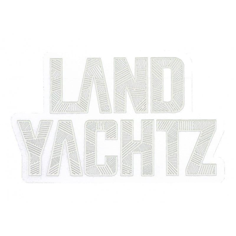 Landyachtz Etched Logo White