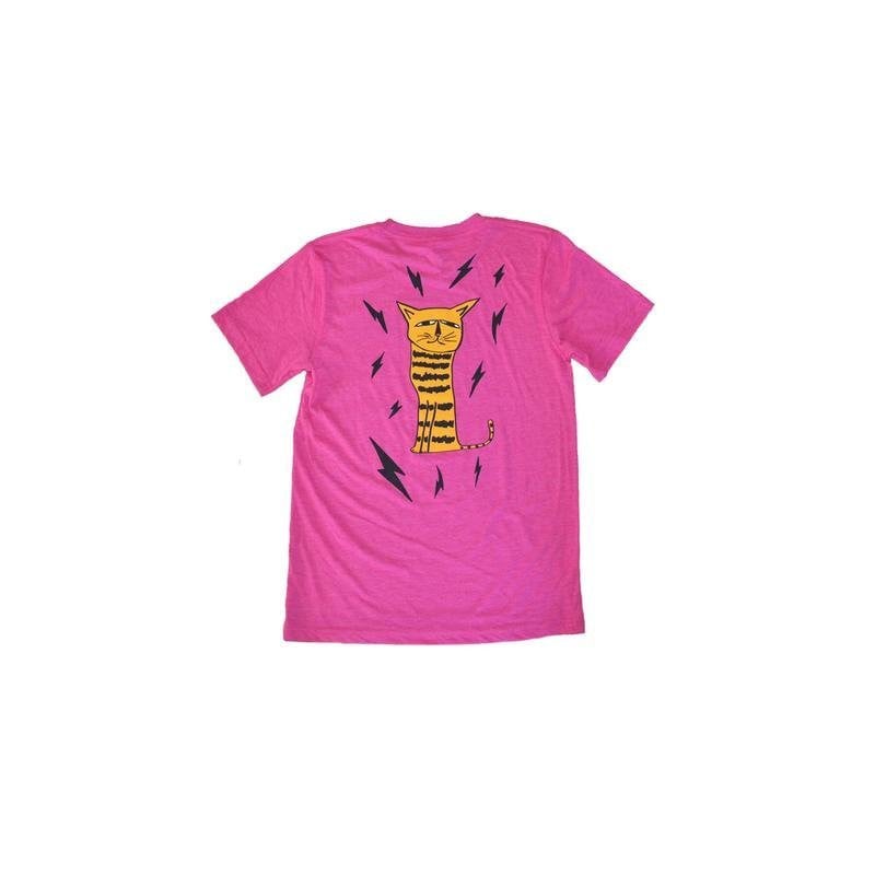 Meow Tabby Lite Berry T-shirt Meow Tabby Lite Berry T-shirt