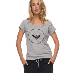 Roxy Bobby Twist T-shirt Essential Grey