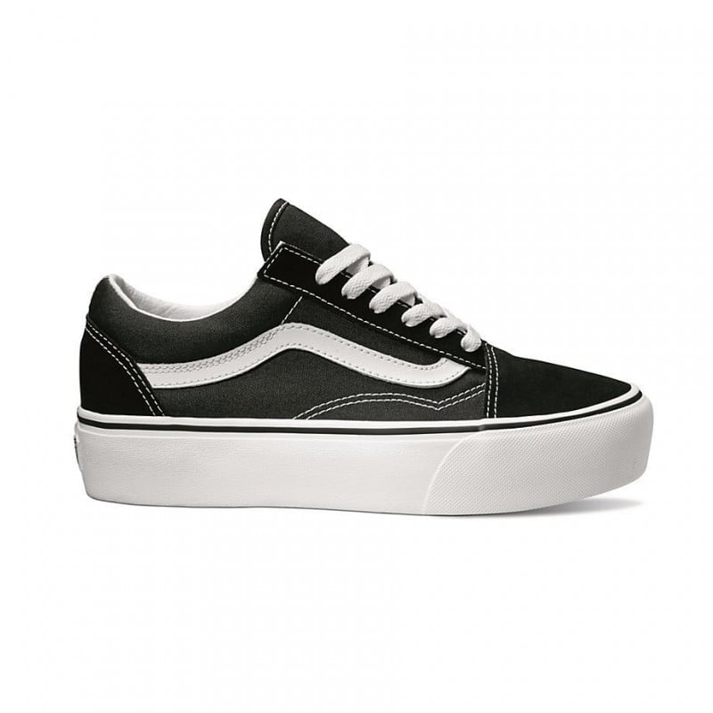 Vans Old Skool Platform Black/White Shoes