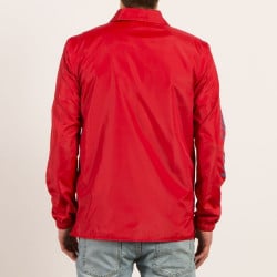 Volcom Brews Coach Jacket Red