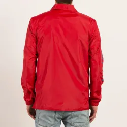 Volcom Brews Coach Jacket Red