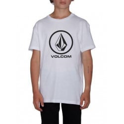 Volcom Circle Stone Kids T-Shirt White