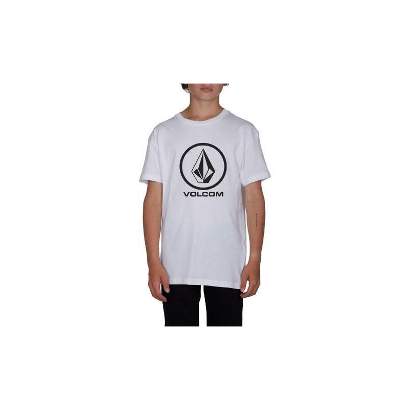 Volcom Circle Stone Kids T-Shirt  White