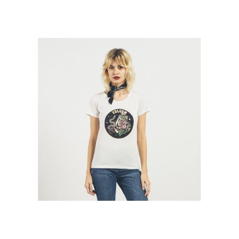 Volcom Radical Daze Women's T-Shirt Star White