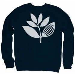 Magenta Plant Crew Navy