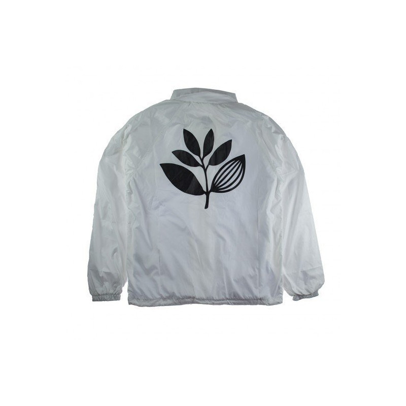 Magenta Windbreaker White