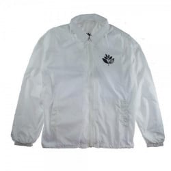 Magenta Windbreaker White