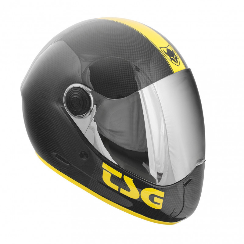 Buy TSG Pass Pro Carbon Graphic Design Full Face Helmet Trace at the