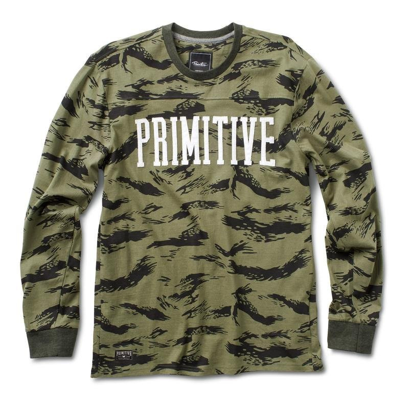 Primitive Chest Block Longsleeve Olive Drab