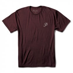 Primitive Classic Lightweight T-Shirt Burgundy Pepper Heather