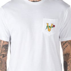 Vans Royal Roses Pocket T-Shirt White