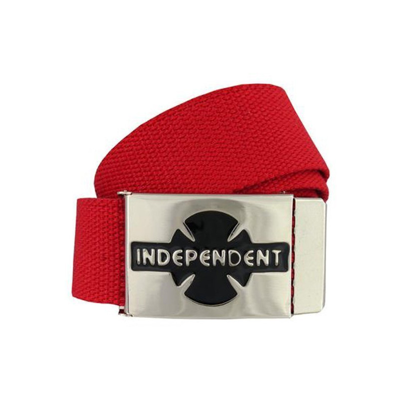 Independent Clipped Belt Cardinal Red Independent Clipped Belt Cardinal Red