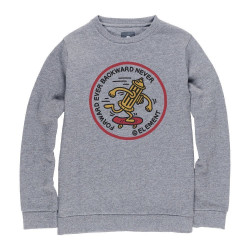 Element Spout Crew Sweatshirt Kids Grey Heather