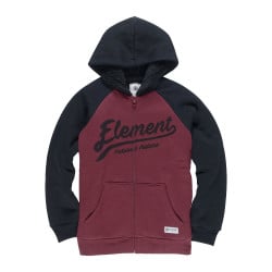 Element Willow Zip Hoodie Kids Flint Black