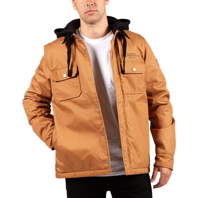 Element Wade Jacket Bronco Brown Element Wade Jacket Bronco Brown