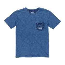 Element Indigo Crew Pocket T-Shirt Mid Blue Indigo