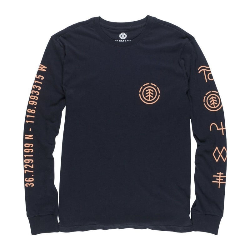 Element Cipher Backprint Longsleeve Flint Black Element Cipher Backprint Longsleeve Flint Black