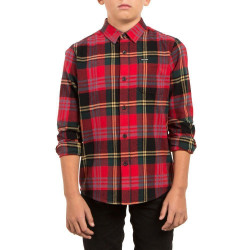 Volcom Caden Kids Longsleeve True Red