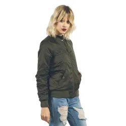Volcom Lets Go Bomber Jacket Dark Camo