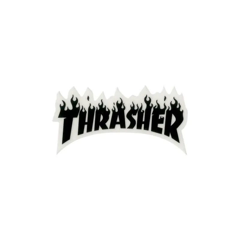Thrasher Flame Logo Sticker Small