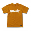 Grizzly Lowercase T-Shirt Texas Orange