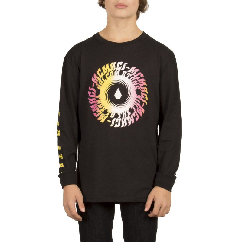 Volcom Rip Tide Longsleeve Kids Black Volcom Rip Tide Longsleeve Kids Black