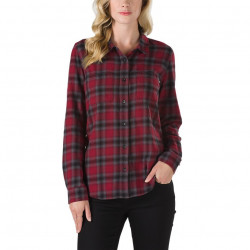 Vans Meridian Flannel Tibetan Red