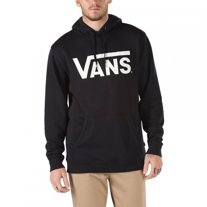 vans classic hoodie grey