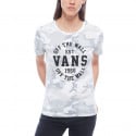 Vans Old Skool Camo Women's T-shirt Snow Camo