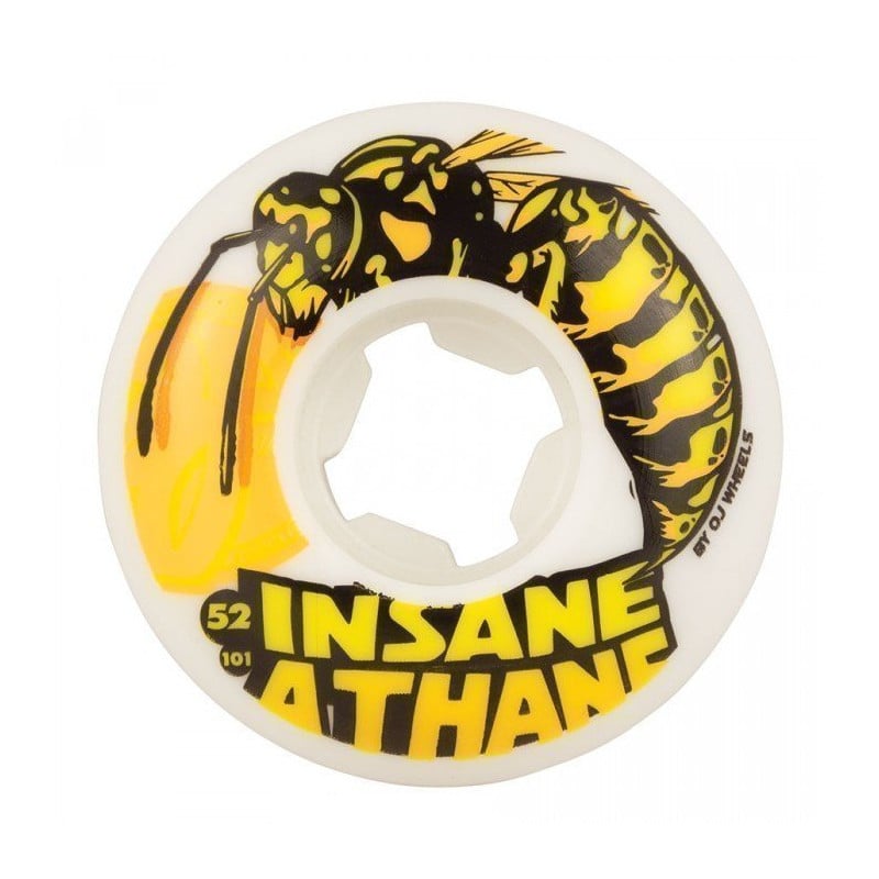 OJ Wasp Insaneathane Ez Edge 52mm Skateboard Rollen