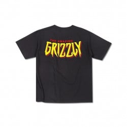 Grizzly X Spiderman Cover Kids T-Shirt Black