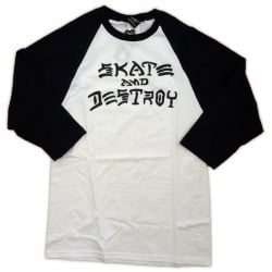 Thrasher Skate and Destroy Raglan