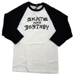 Thrasher Skate and Destroy Raglan