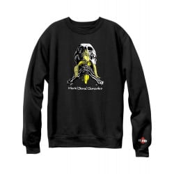 Blind Heritage Mark Gonzales Skull & Banana Crew Sweatshirt Black