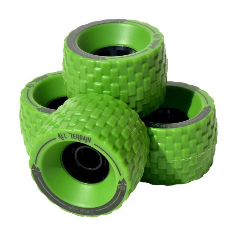 MBS All Terrain 100mm Longboard Wheels