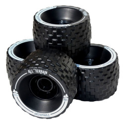 MBS All Terrain 100mm Longboard Wheels