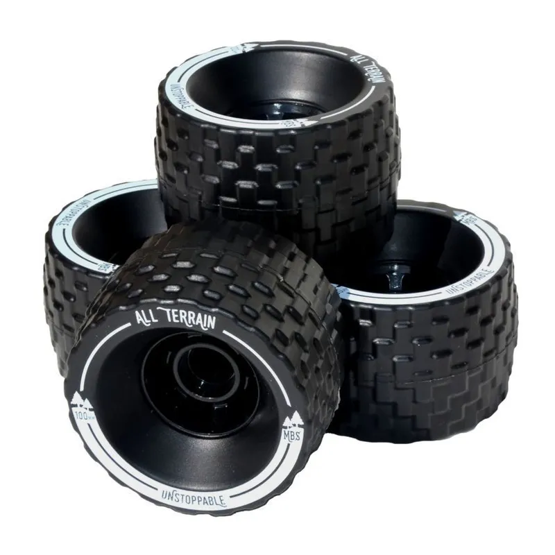 MBS All Terrain 100mm Longboard Rollen