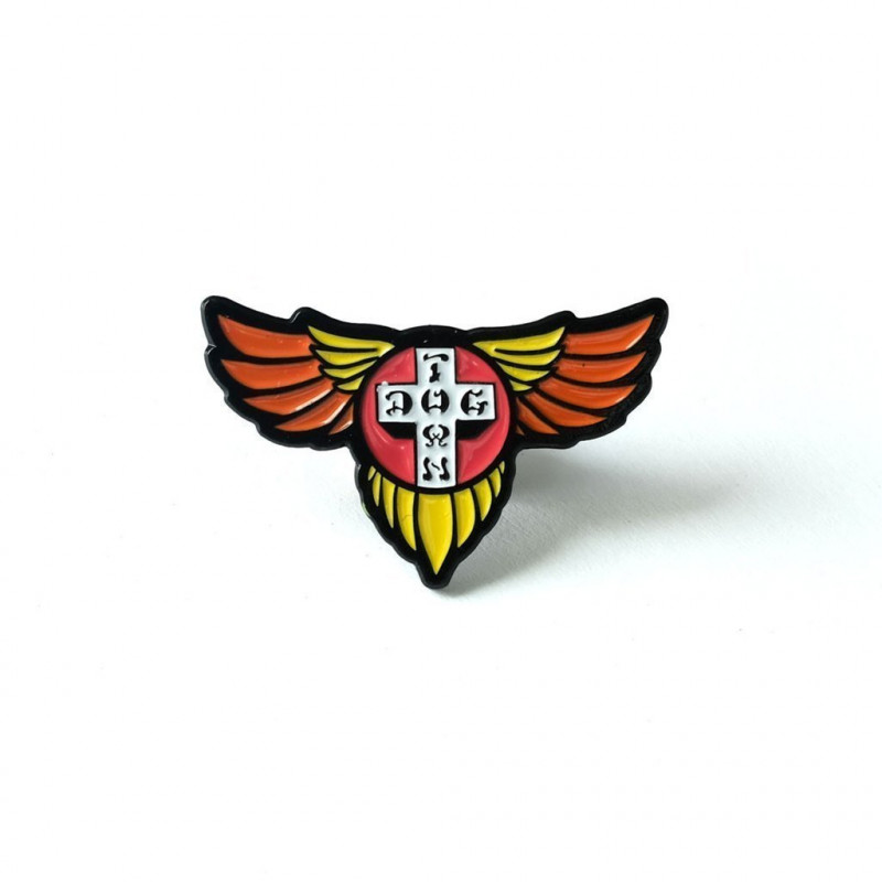 Dogtown Wings Enamel Pin