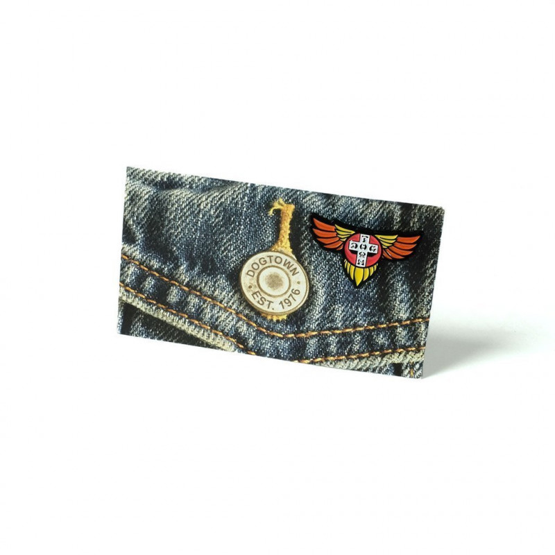 Dogtown Wings Enamel Pin