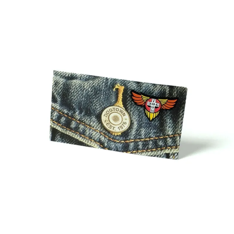 Dogtown Wings Enamel Pin