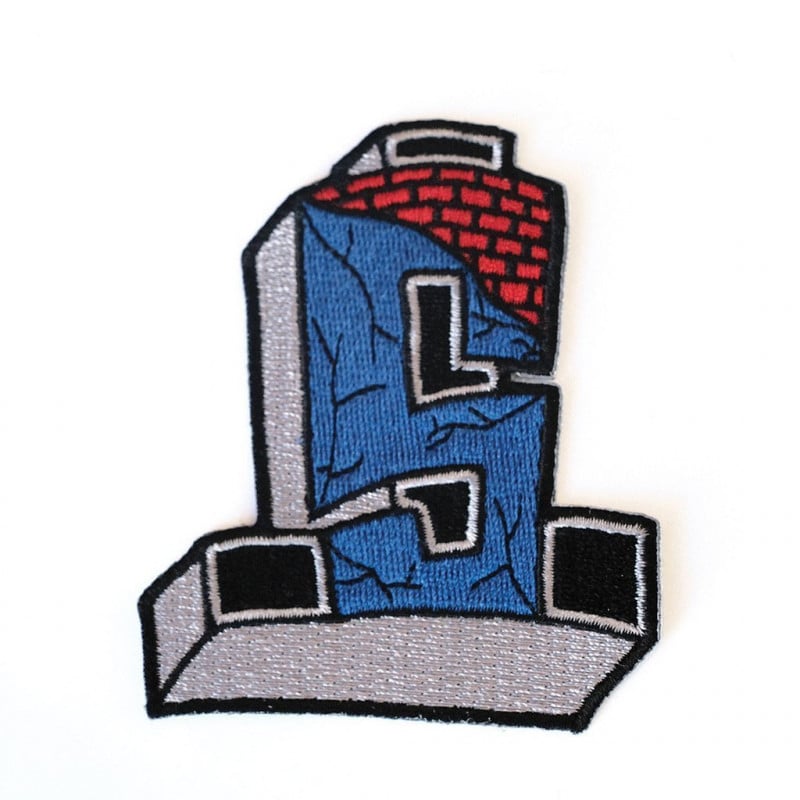 Dogtown Suicidal Embroidered Patch Cross Logo Dogtown Suicidal Embroidered Patch Cross Logo