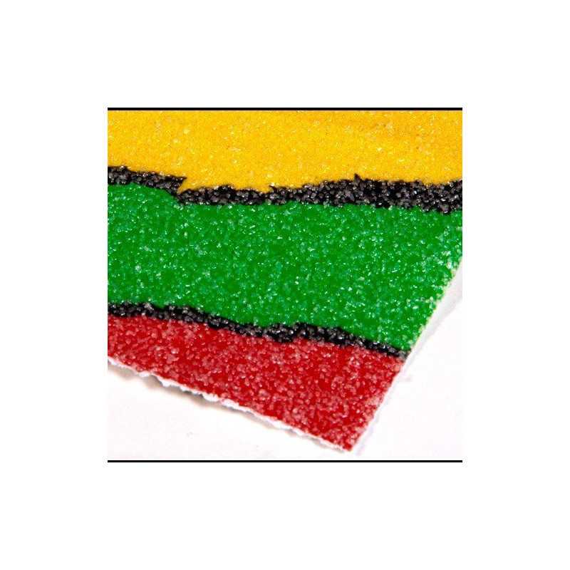 Gator Rasta Griptape 11" (per 10cm)