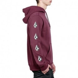 Volcom Supply Stone Hoodie Dark Port