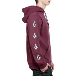 Volcom Supply Stone Hoodie Dark Port