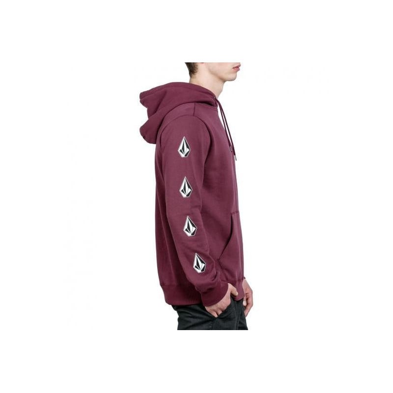 Volcom Supply Stone Hoodie Dark Port