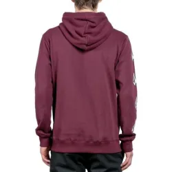 Volcom Supply Stone Hoodie Dark Port