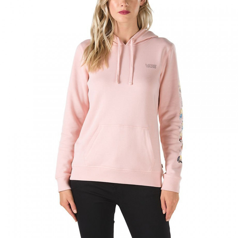 Buy Vans x Peanuts Dance Party Hoodie Hoodie Pink at Europe's Sickest Skateboard Store