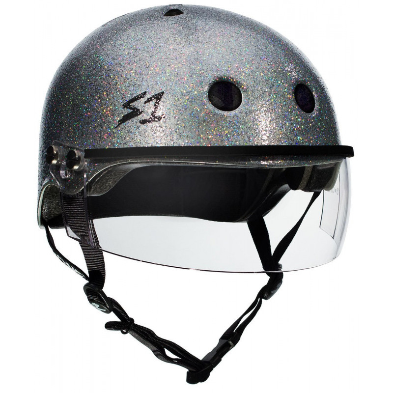 S-One Lifer Visera Gloss Glitter Casco