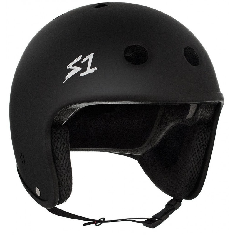 S-One Retro Lifer Helmet Black Matte S-One Retro Lifer Helmet Black Matte